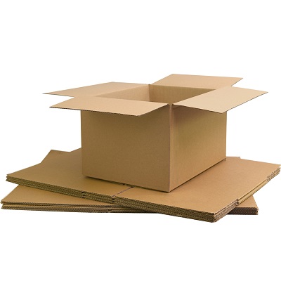 100 x Single Wall Cardboard Packing Postal Boxes 13"x10"x12"